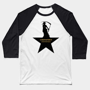 A Grim Reaper Musical Baseball T-Shirt